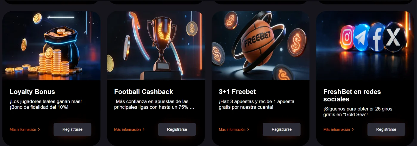 Freshbet Casino Promociones y bonos deportivos Freshbet Casino Promociones y bonos deportivos